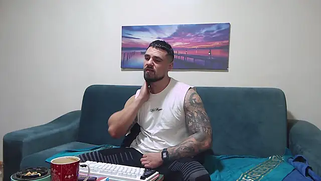 Tiberius hunk online show from January 11, 6:28 am