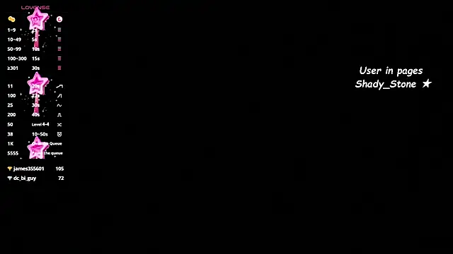 SHADY STONE online show from September 13, 9:38 pm