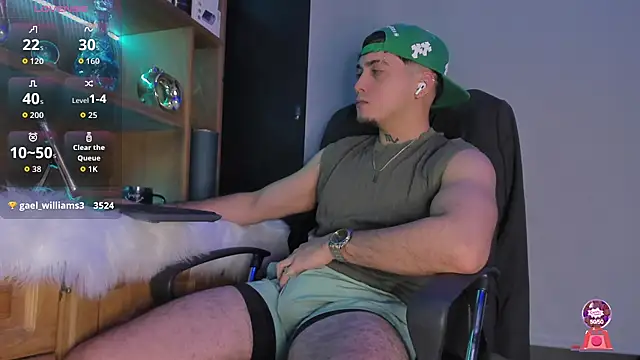 Gael williams1 online show from November 10, 1:43 am