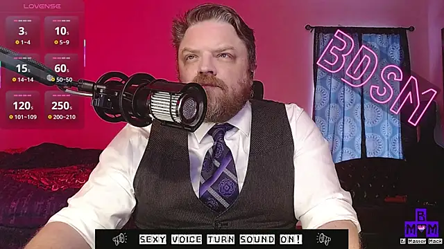 Bi Master Mack online show from January 17, 3:15 pm