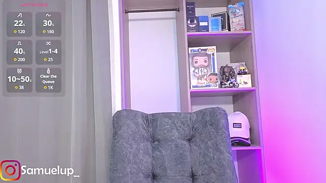 Samuel up01 online show from July 14, 5:00 am