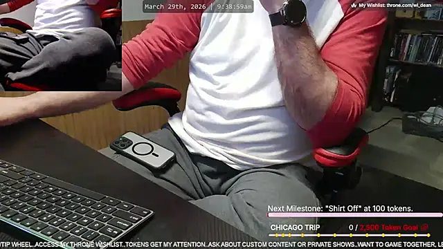 DeanonCam online show from March 29, 2:39 pm