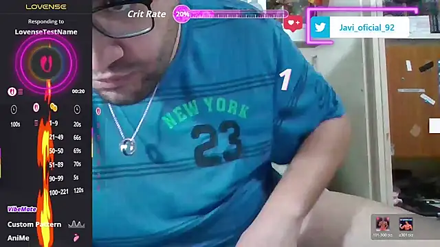 Javi 92 online show from March 21, 10:03 pm