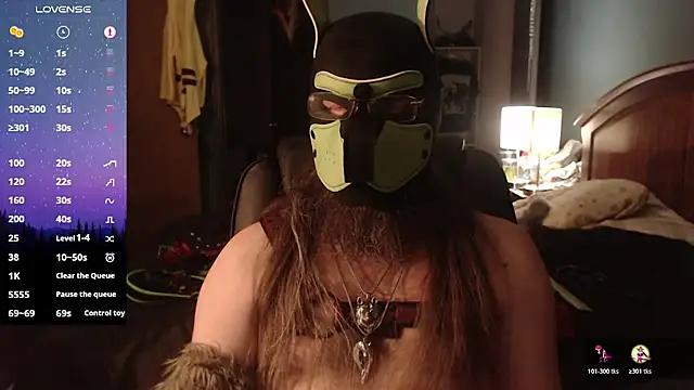 kinkywolf429 online show from April 7, 5:29 am