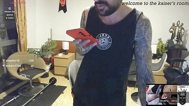 kaiser679  online show from March 5, 11:45 pm