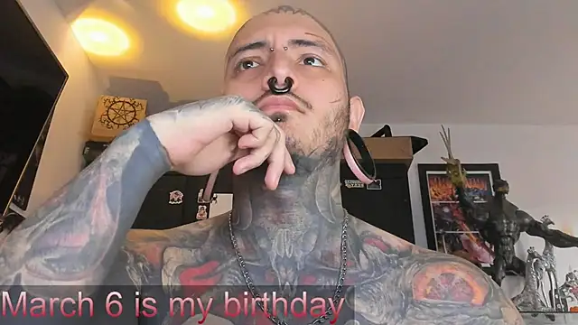 DEATHINK666XX online show from March 2, 6:24 pm