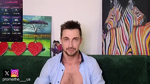 Promethe us online show from February 14, 7:20 pm