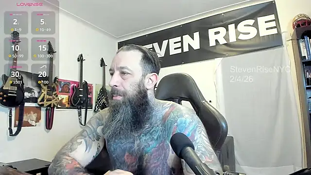 StevenRiseNYC online show from February 4, 1:06 pm