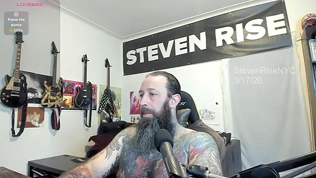 StevenRiseNYC online show from March 17, 12:18 pm